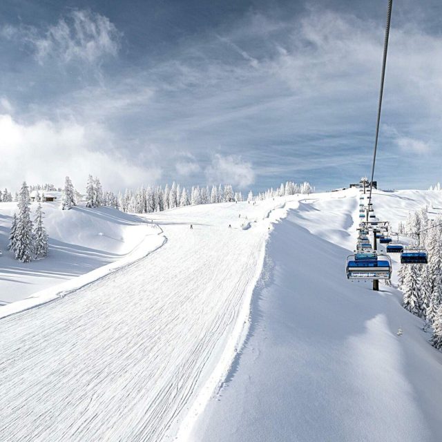 Skifahren in  in Saalbach Hinterglemm